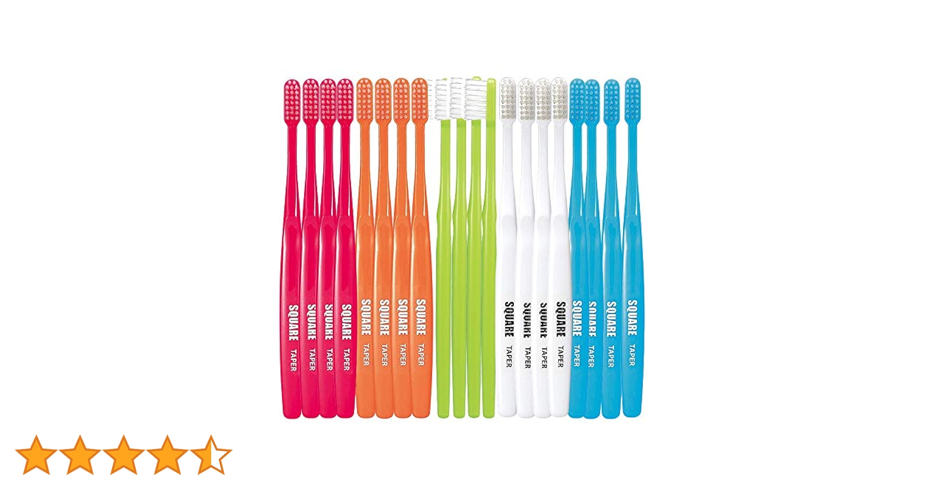 Amazon | リセラ スクエア 歯ブラシ オールテーパー毛 M(ふつう